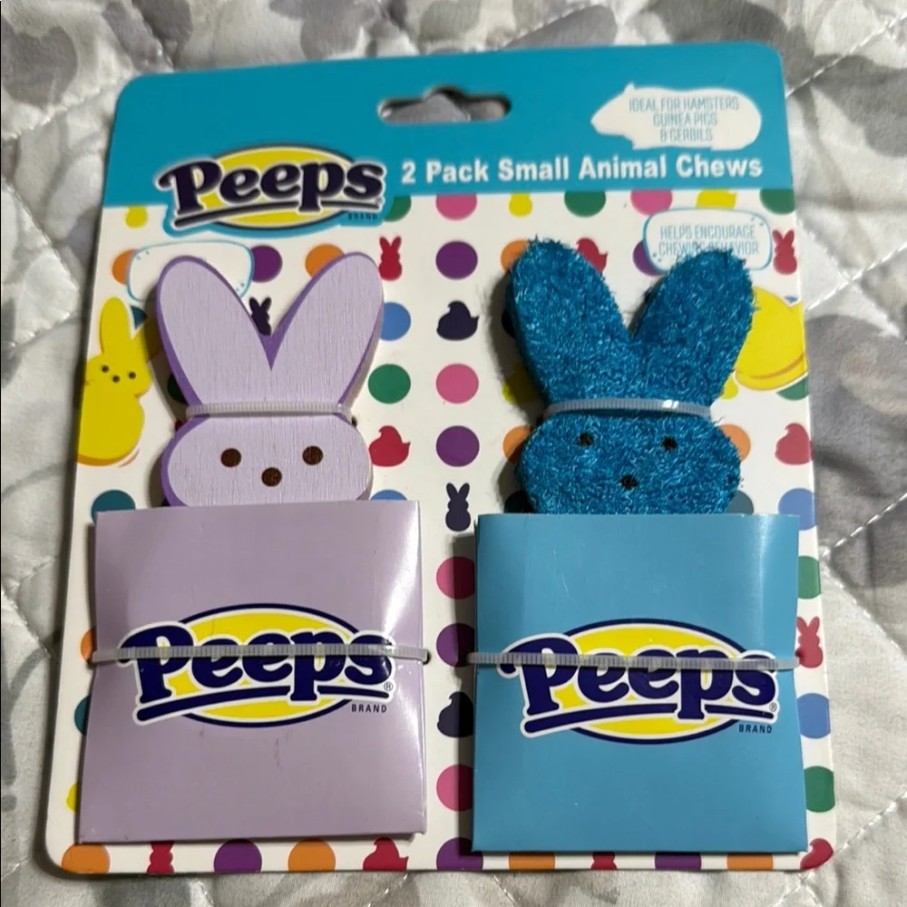 Small Peeps Animal Chews - Purple and Blue